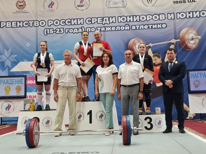 Евгения Гусева – чемпионка России по тяжелой атлетике